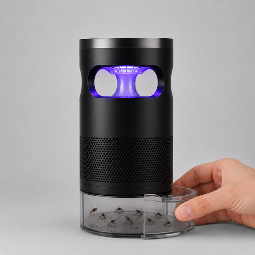 LUVENA™ — Lampe Anti-Insectes UV à Aspiration | Soirées & Nuits Tranquilles